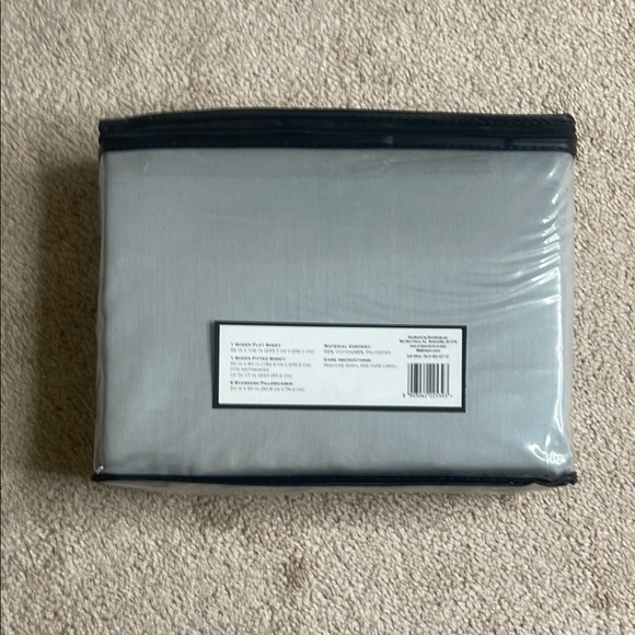 Hotel Style Queen Sheet Set - Gray - Picture 2 of 3